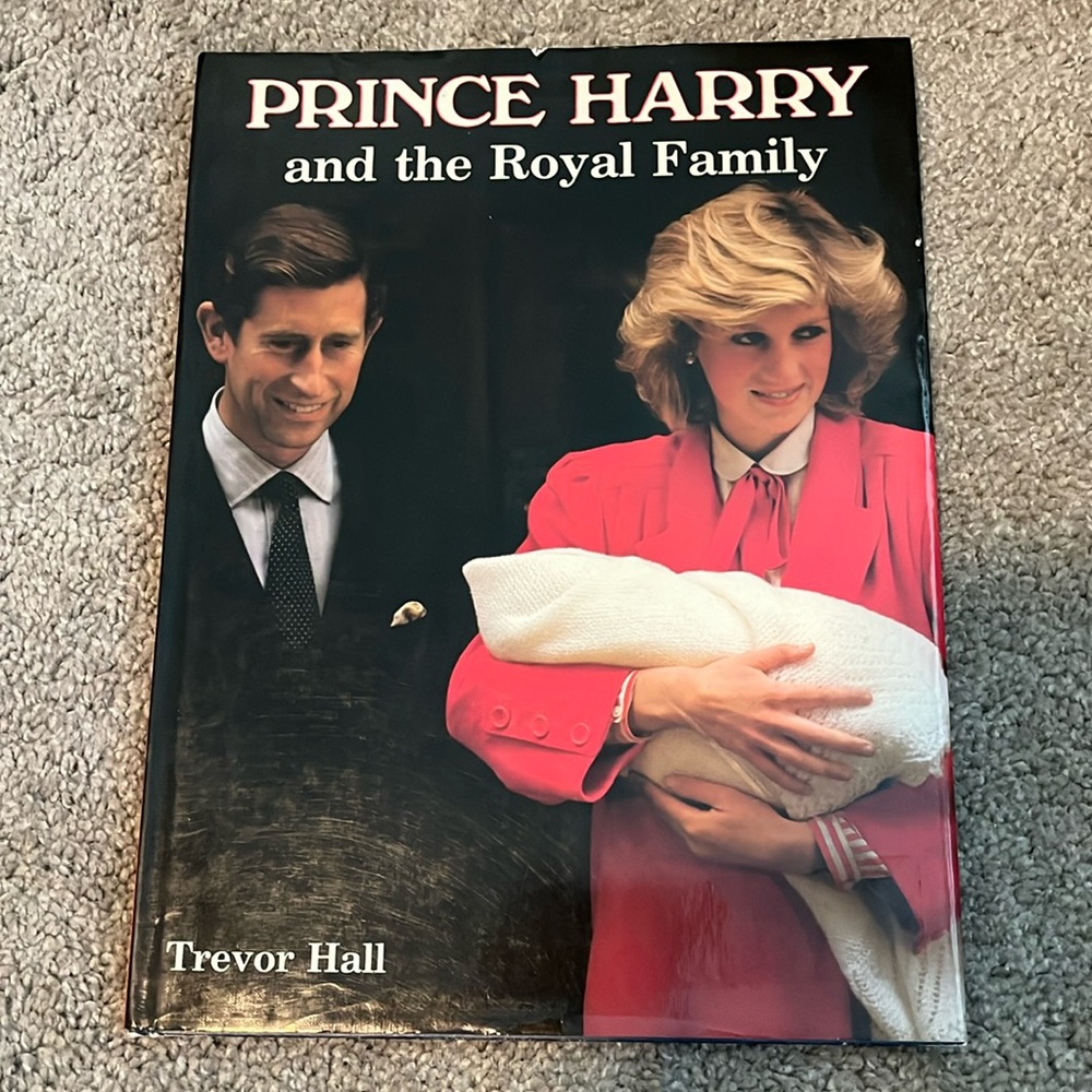 Vintage 1984 Princess Diana Prince Harry Book